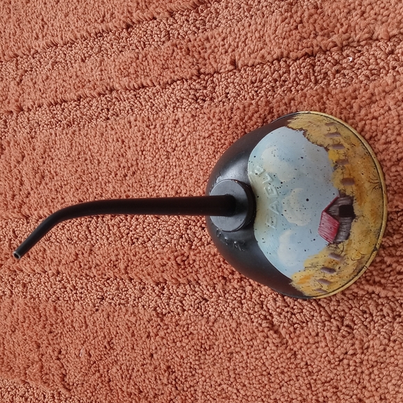 VINTAGE TIN THUMB PUMP OIL CAN BY EAGLE - Picture 1 of 9